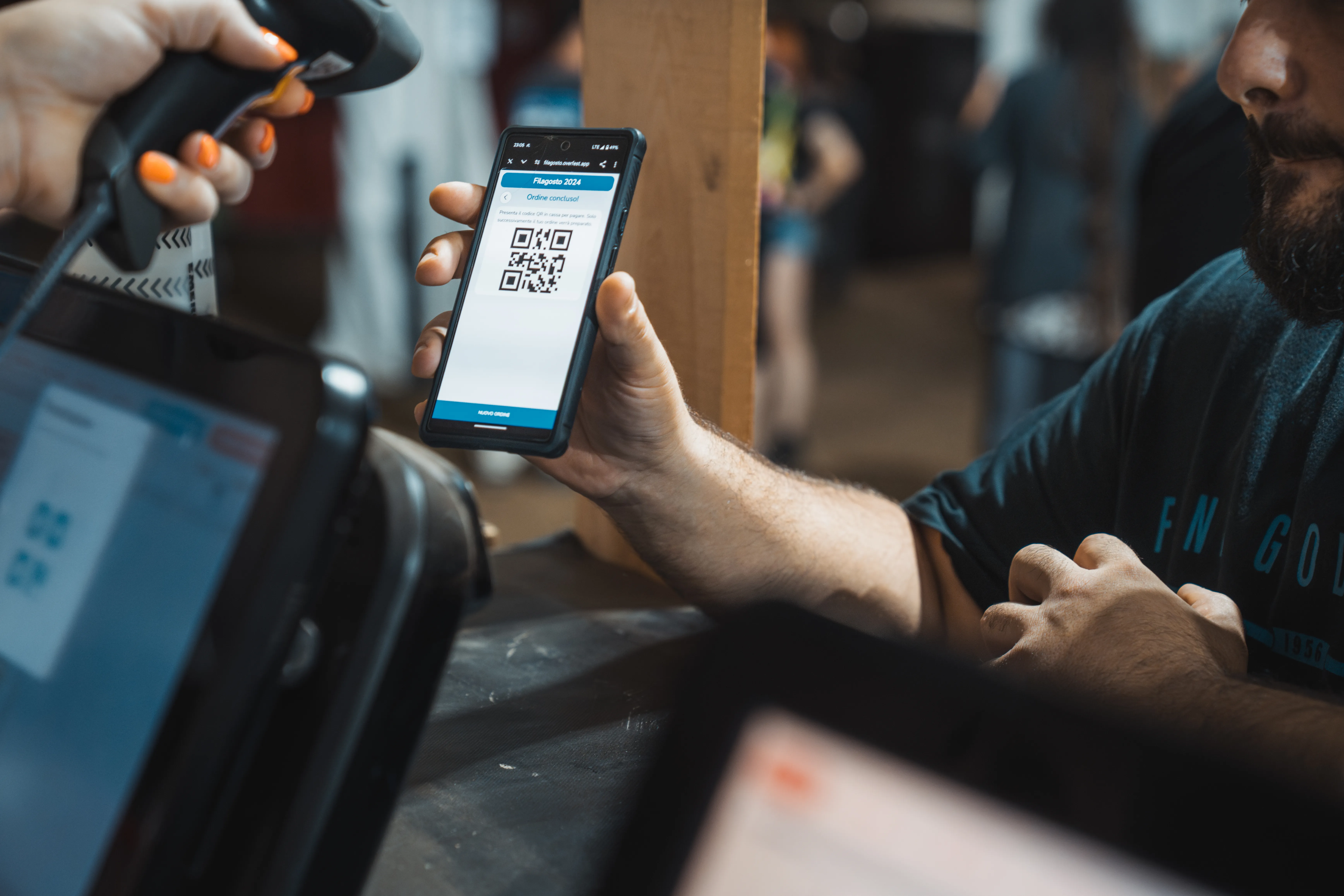 Scansione QR code